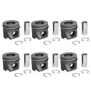 Pistão e Anel Mercedes-Benz Jeep ML350 ML500 Grand Cherokee 3.0 V6 OM642 0,50