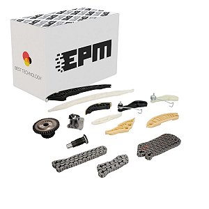 Kit Corrente da Distribuição Audi Volkswagen Porsche A3 A4 A5 Q5 TT Jetta Gli Tiguan Passat Golf Mk7 Macan 1.8 2.0 16V - 06K109158AA, 06K109158H, 06K115225L, 06H105209AT, 06K109467K, 06H109467AF, 06H109509L, 06K109469M, 06H109509D, 06H109469AD