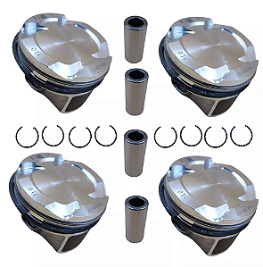Pistão e Anel Bmw X1 X2 320i 330i X3 X4 Z4 220i Mini Cooper F60 B48 2.0 16V 0,50 - 11258657760, 11258638448