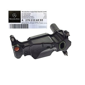 Separador de Óleo Mercedes-Benz A200 A250 GLA200 GLA250 B200 CLA180 CLA200 CLA250 1.6 16V M270 - 2700104203