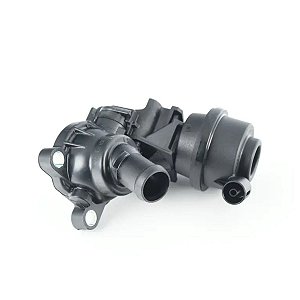 Válvula Termostática Reguladora do Trocador de Calor Vw Audi Porsche Amarok Touareg Q7 Cayenne 3.0 TDI Diesel V6 - 059121737AM, 059121737R, 95810673700, 95810673702, 95810673701, 95810673700