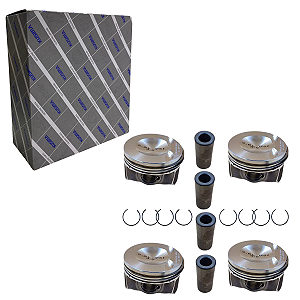 Pistao E Anel 025 Audi Volkswagen 2.0 Tsi Tfsi Ccta Ccz Cdnc Cpla 16V Pino 23Mm (Jogo) - 06L107065D, 06L107065R