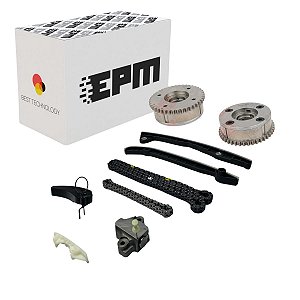 Kit Corrente da Distribuição c/ Polias Mercedes-Benz A200 CLA180 A180 GLB200 C160 2018 2019 2020 2021 2022 1.3 16V Turbo M282 - 2820520500, 2829930078, 2820502700, 2820502600