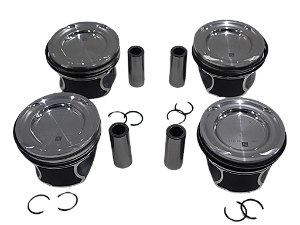 Pistao E Anel Mercedes-Benz M260.920 Amg Std - A2600300500