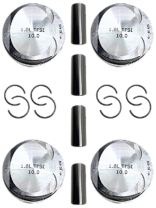 Pistao E Anel Audi A3 A4 A5 Q5 Tt 1.8 Tfsi 2013 Cjsa - 06H107065Bs-06H198151C-Std-21Mm, 06J107065Ab