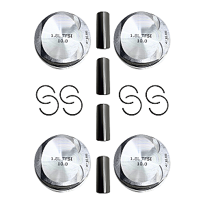 Pistao E Anel Audi A3 A4 A5 Q5 Tt 1.8 Tfsi 2013 Cjsa - 06H107065Bs-06H198151C-Std-21Mm, 06J107065Ab