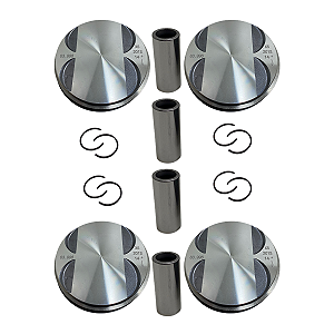 Pistao E Anel Bmw N46 2.0 16V Std - Modelo Old