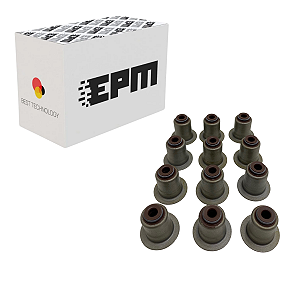 Retentor Haste Valvulas Escape Bmw N55 N54 B58 Jogo 12PÇS - 11340038720