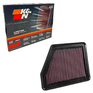 Filtro de Ar Esportivo Lavável Honda Civic 2.0 2017 - K&N 33-5045