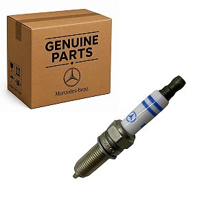 Vela de Ignição Mercedes-Benz C43 C400 E400 GLE43 SLC43 - 3.0 V6 Biturbo - A004159180326, 0242135509, A0041591803, A004159340