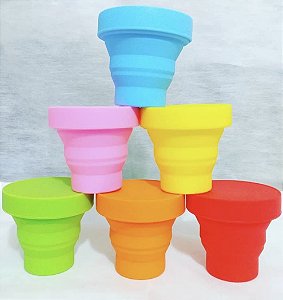 Copos de silicone Eu Copo