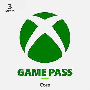 Xbox Game Pass Core 3 meses