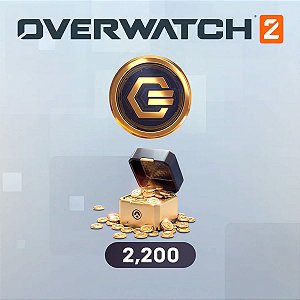 OVERWATCH 2 - 2.000 MOEDAS DE OVERWATCH (+200 DE BÔNUS)®