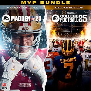 EA SPORTS MVP BUNDLE (MADDEN NFL 25 Deluxe Edition & College Football 25 Deluxe Edition)