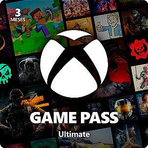 Xbox Game Pass Ultimate – Assinatura de 3 meses