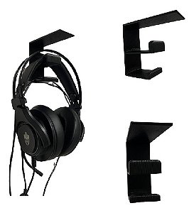 suporte para fone headset com fio de mesa