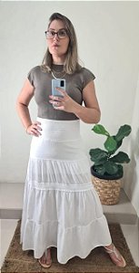 Saia Longa Branca