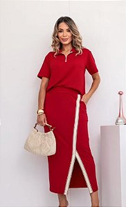 Conjunto Lorrane Vermelho