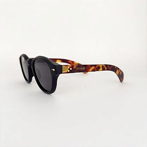 VistaLab Click preto com tartan