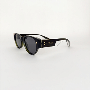 VistaLab Blip preto com verde