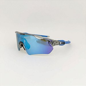 Nitro fume com azul espelhado + case esportiva