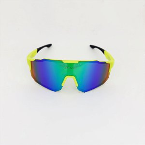 VistaLab Runner verde espelhado + case esportiva
