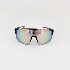 VistaLab Runner preto com rosa espelhado