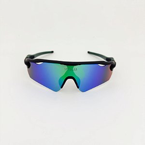 VistaLab Nitro preto com verde + case esportiva