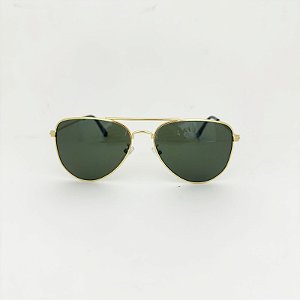 VistaLab Vyon dourado com lente verde