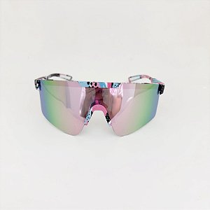 VistaLab Strike colorido com prata espelhado + case esportiva