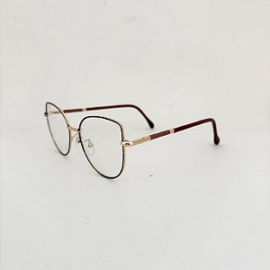 VistaLab Grau Boreal dourado com preto e glitter rosa