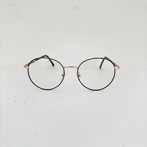 VistaLab Grau Eclipse dourado com preto e glitter rosa
