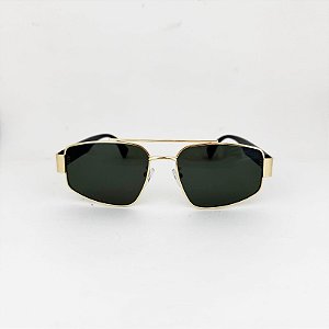 Vanta dourado com verde