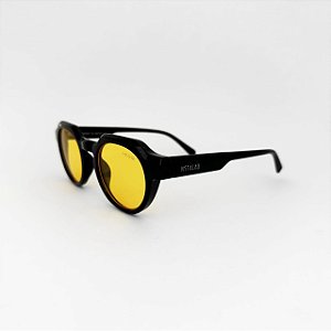 Sun preto com amarelo