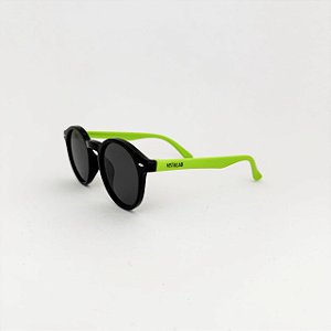 Kids Cloud preto com verde
