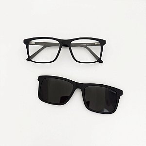 Grau + Solar: Popclip preto