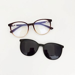 Grau + Solar Glowmag marrom degrade