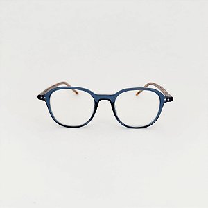 Grau Cacto azul com tartan