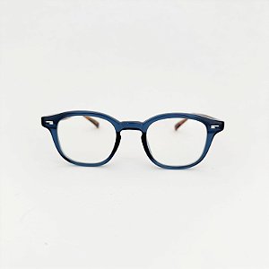 Grau Cubik azul com tartan