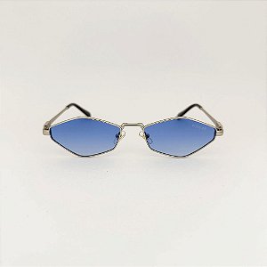 Kitana prata com azul