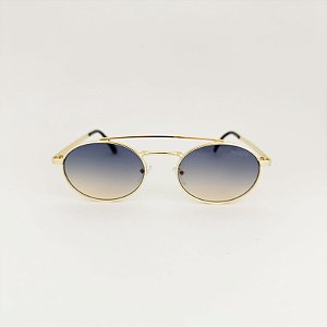 Horus dourado com azul