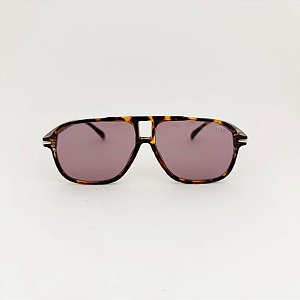 Noir tartan com lente clara