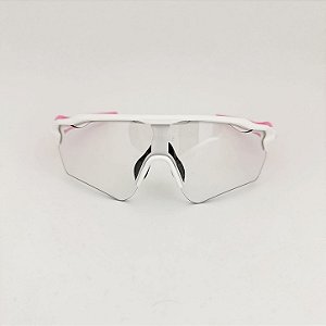 Nitro branco com rosa FOTOSSENSSÍVEL + case esportiva