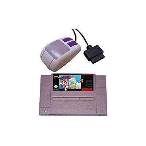 MARIO PAINT SUPER NINTENDO + MOUSE ORIGINAL