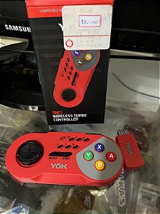 CONTROLE SEM FIO VERMELHO