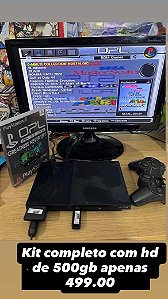 PLAYSTATION 2 SLIM COM GAMES