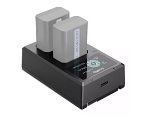 Carregador Smallrig P/bateria Sony Np-fw50 A6500 A7sii Zve10