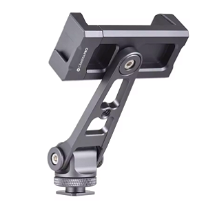 Suporte P/ Celular Aluminio C/ Sapata C/ Suporte De Mão