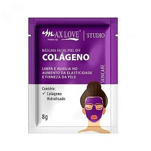Max Love Mascara Peel Off COLAGENO Sache 8G
