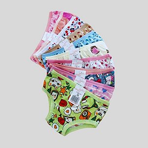 Calcinha Infantil PV { UN ]